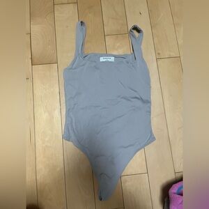 Babaton Light Gray Top